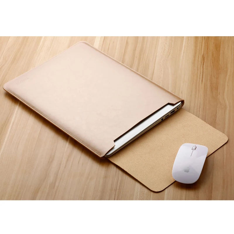 Чехол для мыши и ноутбука Xiaomi Macbook Air 11 6 12 13 чехол Retina Pro 3 15 модный кожаный
