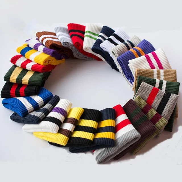 7*9cm Striped Knit Rib Cuff ,Trim Clothing,Jacket,Coat Cotton Stretch