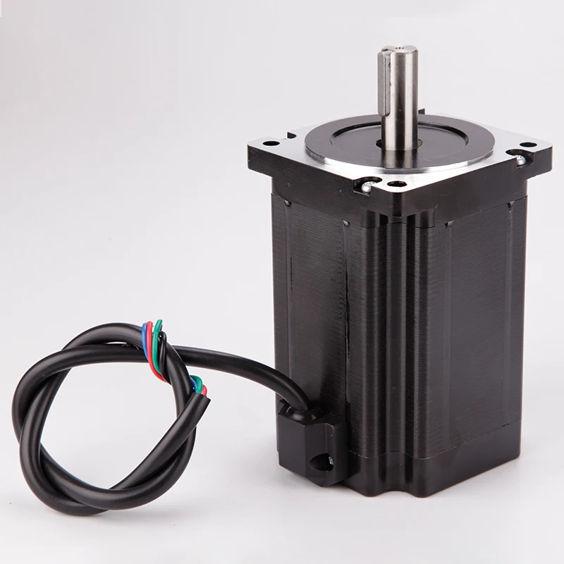 

NEMA 34 Precision Stepper Motor 9.2N.m (1303 oz-in) 6A body 126mm engraving machine feeding machine stepping motor