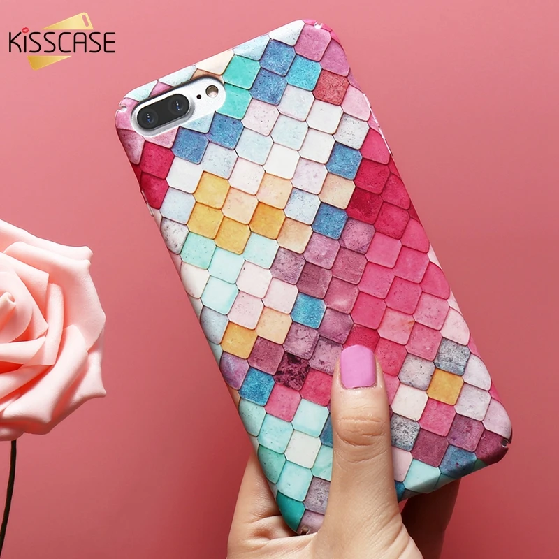 Aliexpress.com : Buy KISSCASE Colorful 3D Hard Phone Cases For iPhone X XS XR XS Max Girl