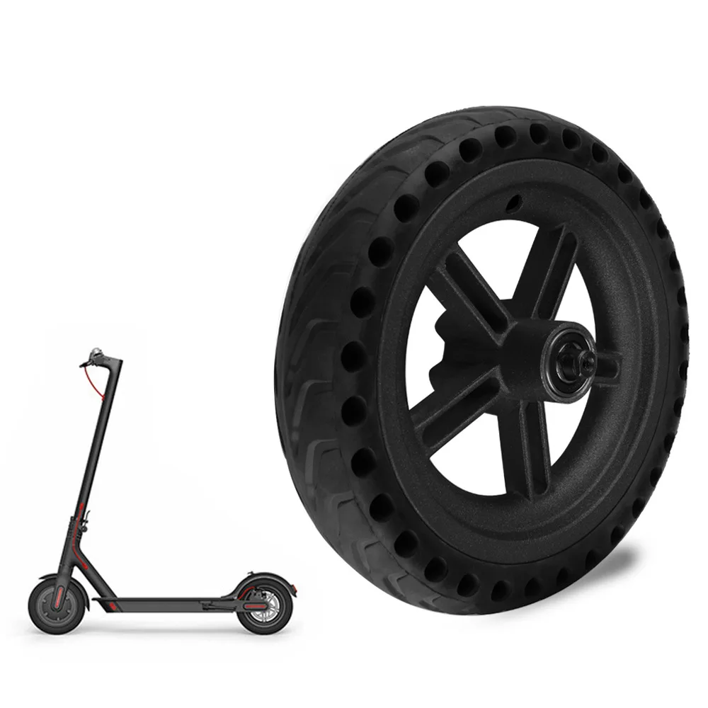 

2019 New Scooter 8.5 Inch Tyres Rear Wheel Hub For Xiaomi Mijia M365 Damping Solid Tyres Hollow Non-Pneumatic Tires High quality