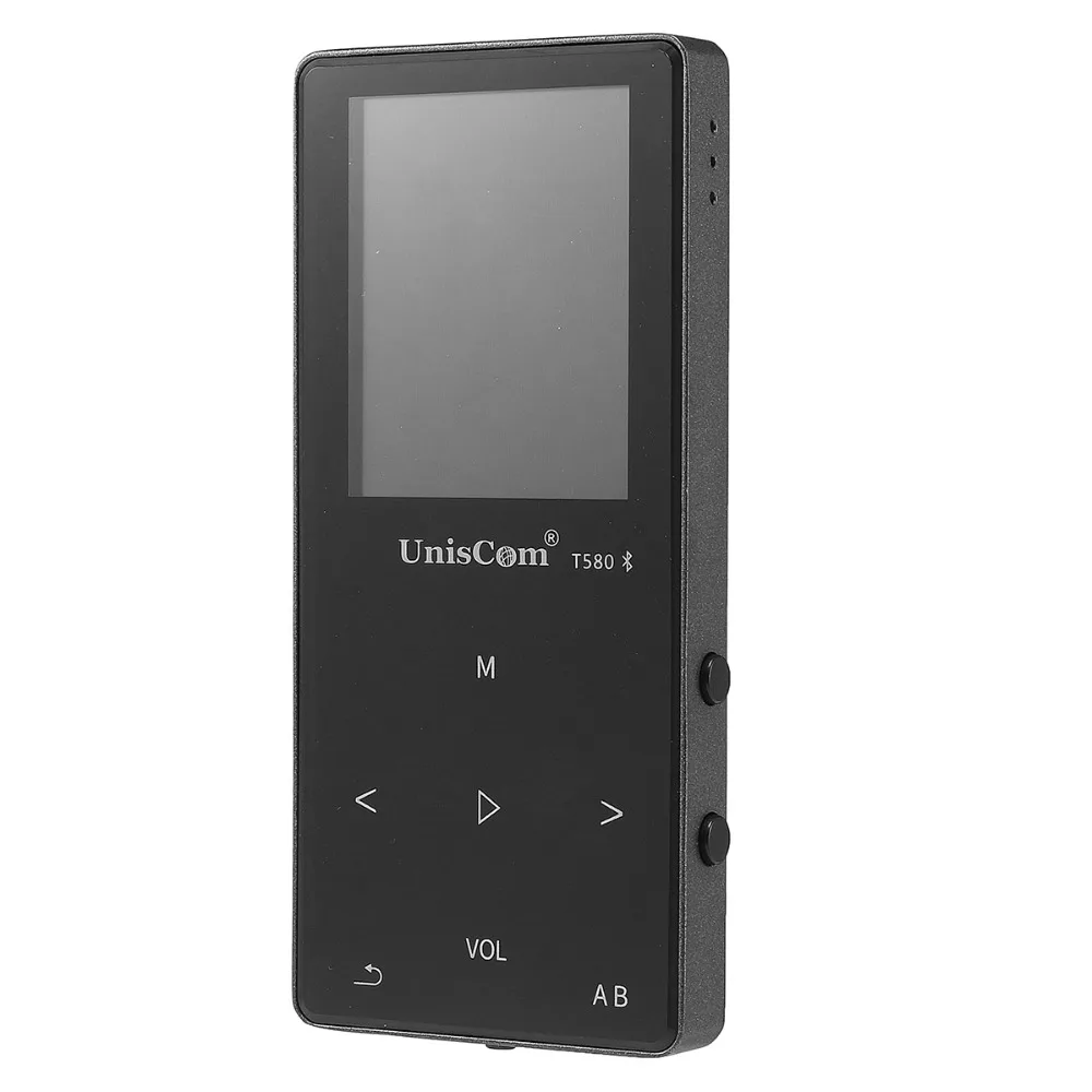 Uniscom T580 16G bluetooth MP3 музыкальный плеер Встроенный динамик Портативный цифровой аудиоплеер с FM радио голос Регистраторы электронная книга