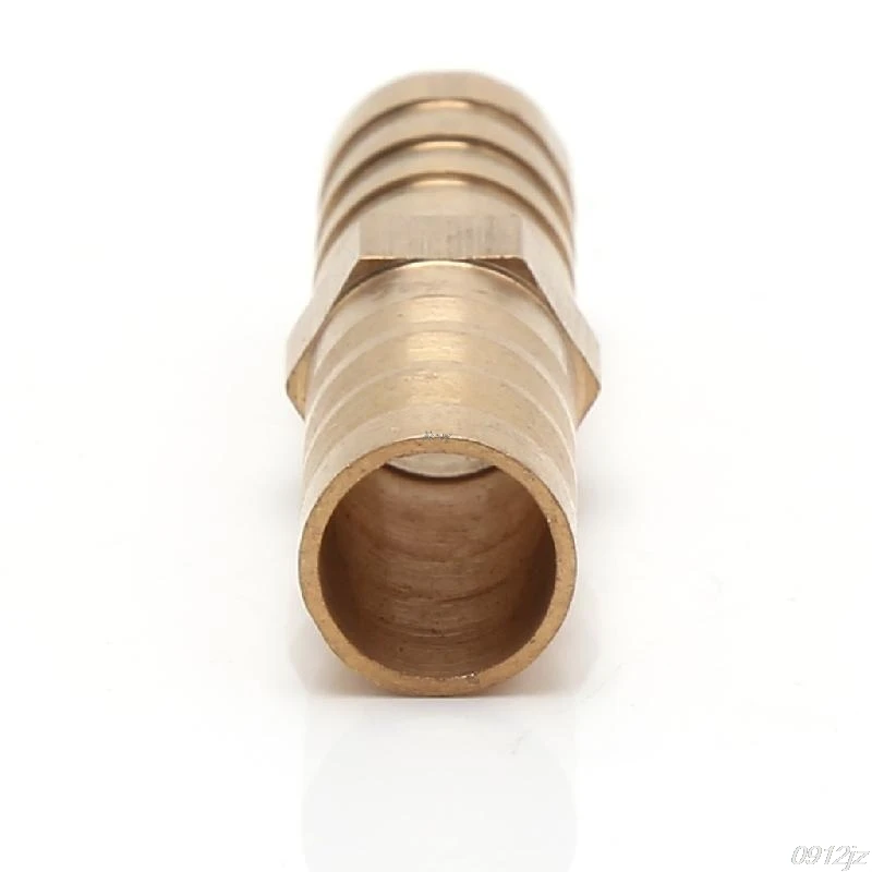 Straight Hose Barbed Connector Air Fuel Water Pipe Gas Tubing 8mm/10mm