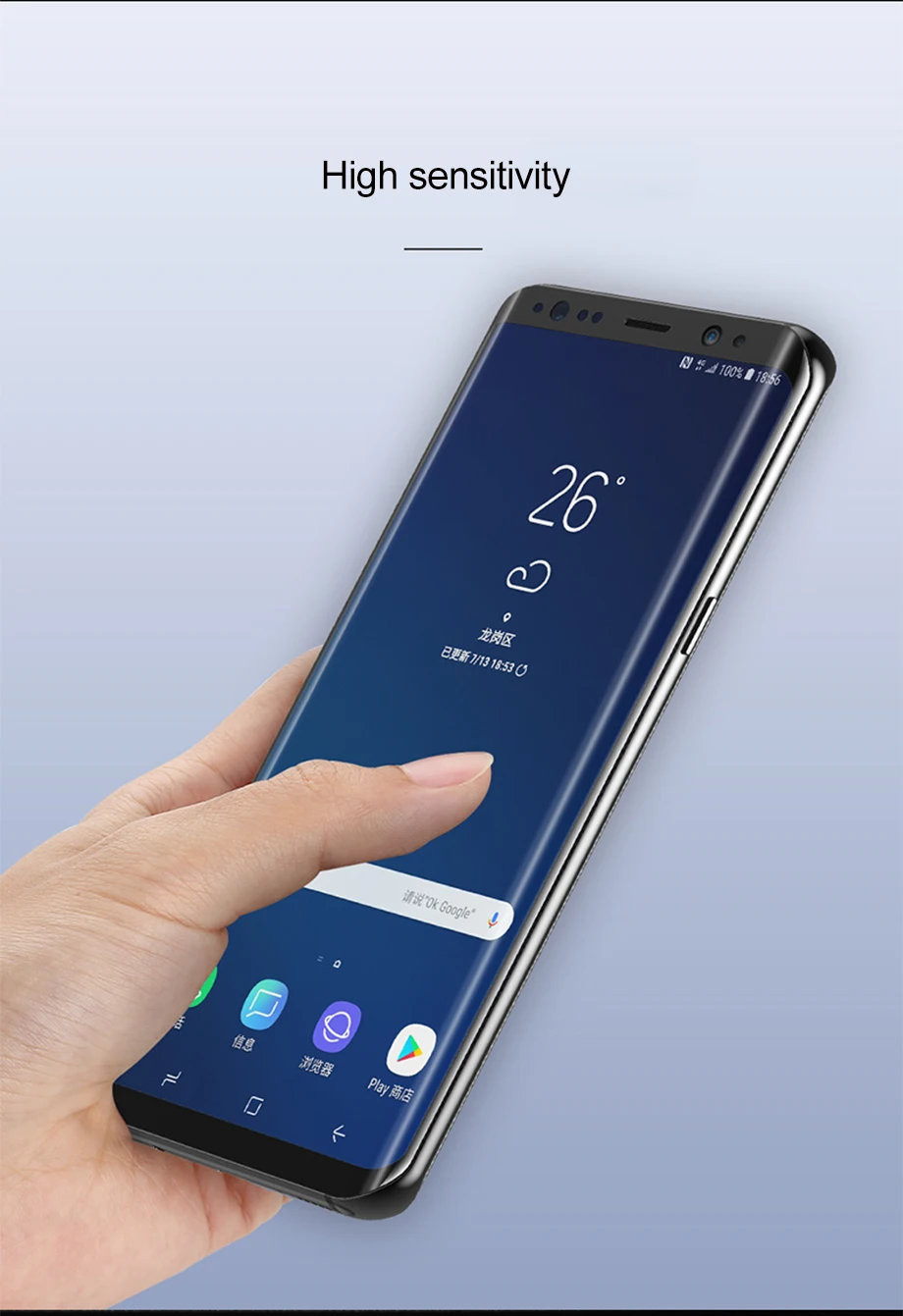 9D Закаленное стекло пленка для samsung Galaxy S9 S8 Plus note 8 note 9 Полный закругленный протектор экрана для samsung Galaxy S7 S6 Edge