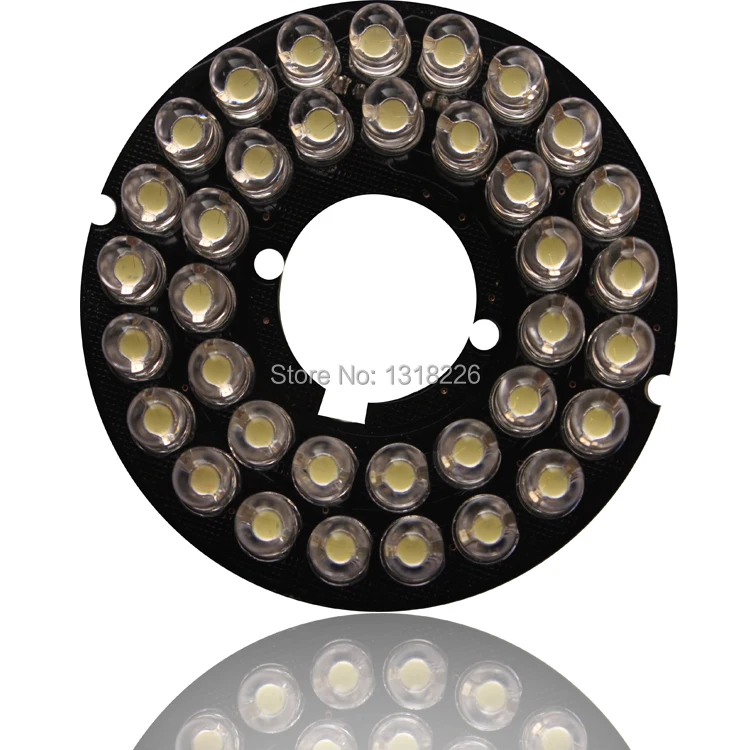 2PCS/LOT 5mm LED Diodes Board Plate For Night Vision CCTV Camera White Light 2PCS/LOT 5mm LED Diodes Board Plate For Night Vision CCTV Camera White Light