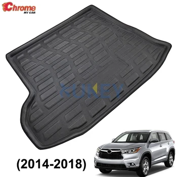 

For Toyota Highlander Kluger 2014 2015 2016 2017 2018 Boot Mat Rear Trunk Liner Cargo Floor Carpet Mud Protector Car Accessories