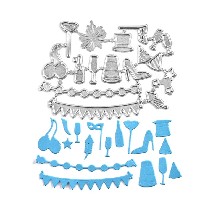 

Naifumodo Dies Cutting Life Series Background Metal Cutting for DIY Scrapbooking Card Album Decor Embossing Die Cut New