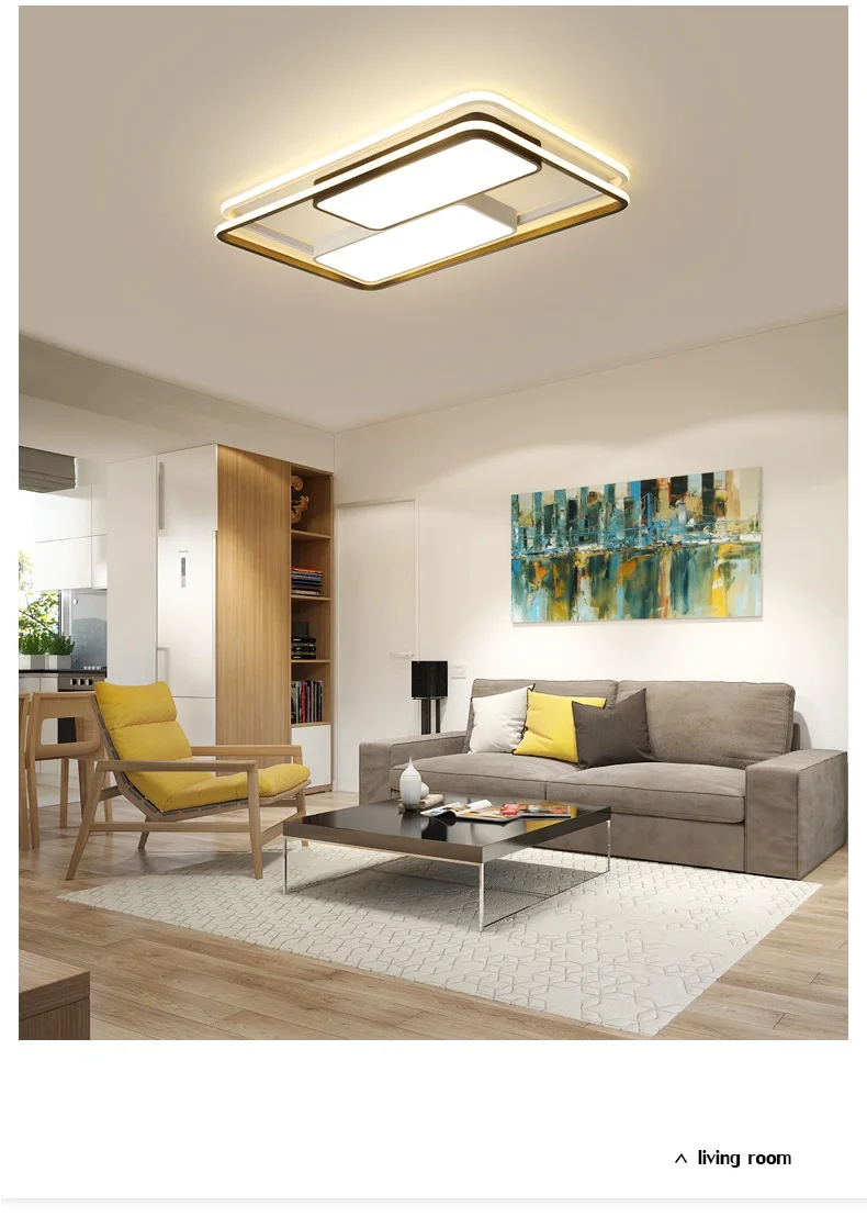 modern led ceiling lights for living room bedroom lampara techo 5