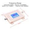 LCD Display GSM 900 UMTS 1800 mhz Dual Band Repeater 2G 3G 4G LTE Phone Amplifier Cellular Mobile Booster +LPDA /Ceiling Antenn ► Photo 2/5