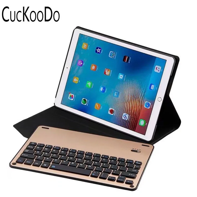 

CucKooDo For iPad Pro 10.5'',Ultra-thin Aluminum Wireless Bluetooth Keyboard Cover Case for iPad Pro 10.5 inch 2017 Release