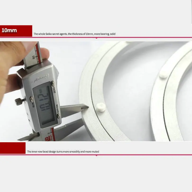 Классический 12 дюймов/300 мм подшипник поворотного стола поворотная пластина ленивый Susan