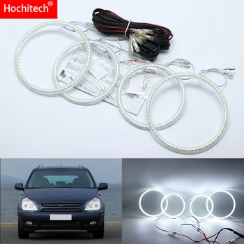 

for Kia Carnival Sedona 2006 2007 2008 2009 2010 Ultra bright SMD white LED angel eyes 2600LM 12V halo ring kit day light