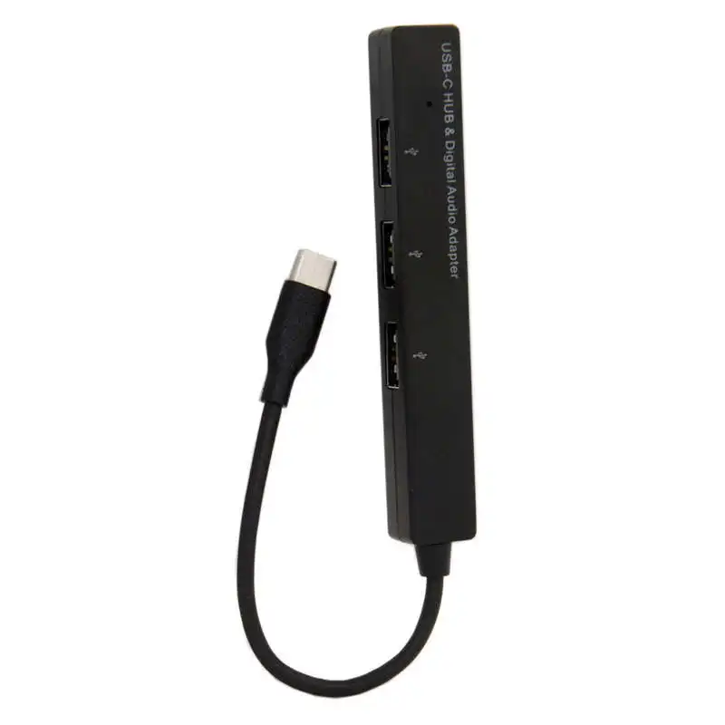 Usb 3,1 type-C Usb-C до 3,5 мм аудио и 3 порта Usb 2,0 концентратор для ноутбука и телефона