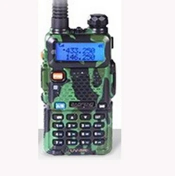 Хант портативная Рация Набор UV 5R Baofeng Uv5r для трансивера сканер CB радио коммуникатор Baofeng UV-5R радиостанция - Цвет: Камуфляж