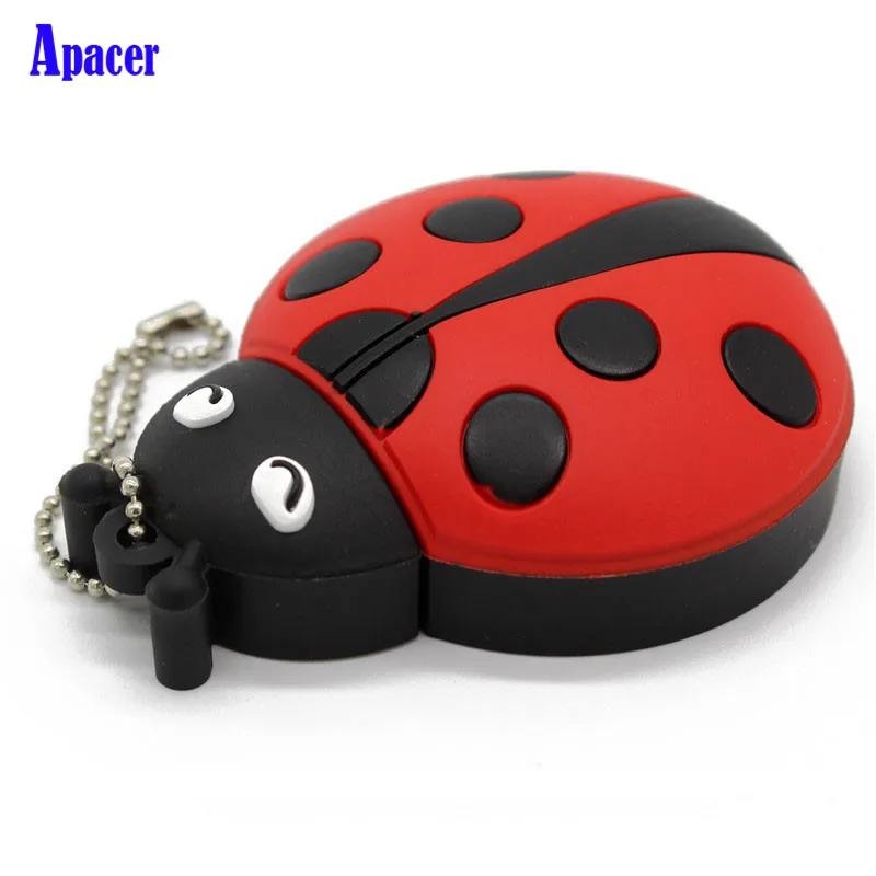 

Apacer usb flash drive Animal ladybugs pendrive 64GB 32GB 16GB 8GB 4GB usb 2.0 u disk