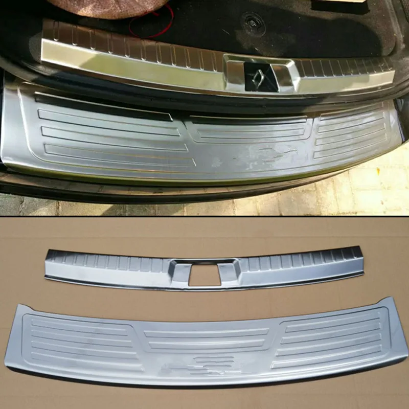 Автомобильный Стайлинг для Dodge Journey/Jcuv 2009- нержавеющая сталь внутри и снаружи задний бампер Накладка на порог Накладка