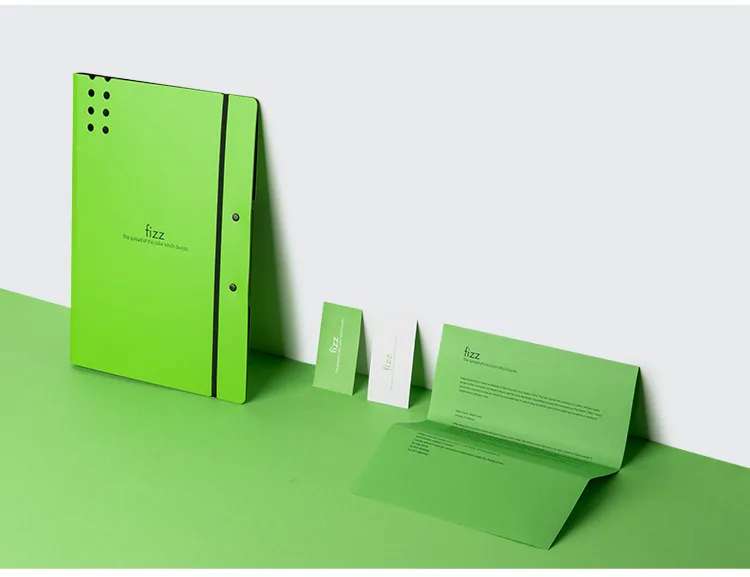 Корейский Канцелярские Мода зеленый A4 буфер обмена папка для документов Файл экзамен Бумага папку креативные офисные принадлежности