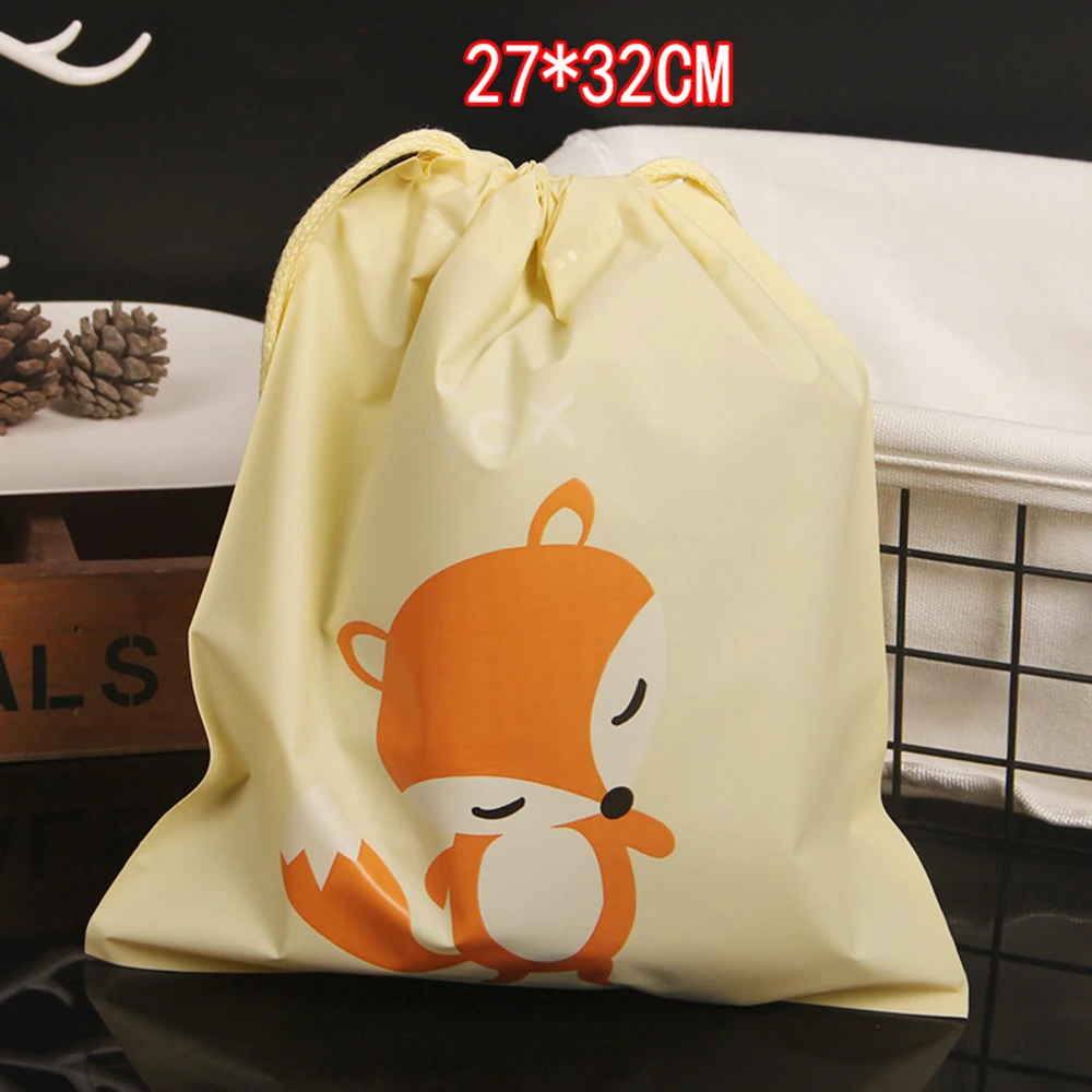 1pc yellow M 3 шт./компл. Водонепроницаемость дорожная сумка для хранения Peva мультфильм Луч рот печать Водонепроницаемый Костюмы сортировки сумка-Органайзер для одежды - Цвет: 1pc yellow M