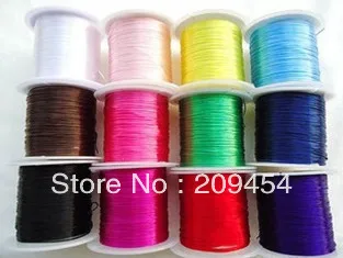 

wholesale-10pcs/lot elastic line,stretch line can string the beads make elastic bracelet,,free shipment!!