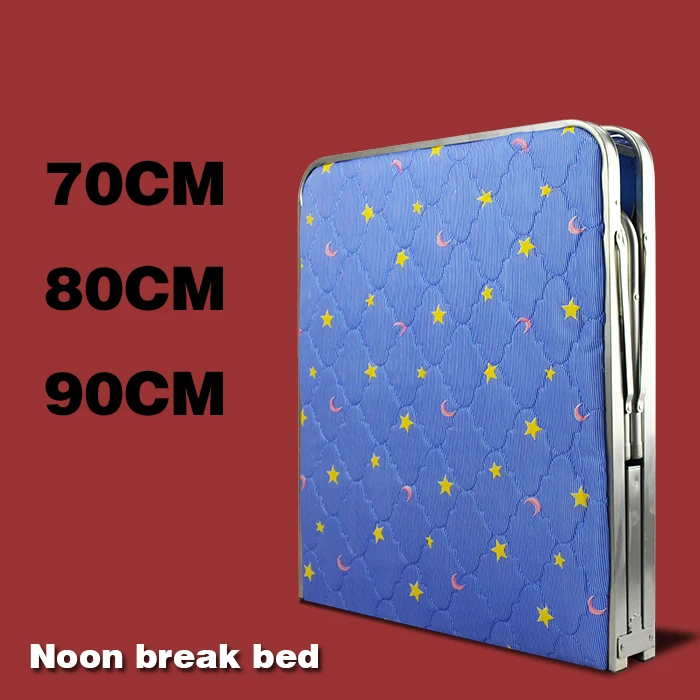 Single simple reinforcement folding bed casual office lunch siesta folding bed home Chaperone bed Single simple reinforcement folding bed casual office lunch siesta folding bed home Chaperone bed