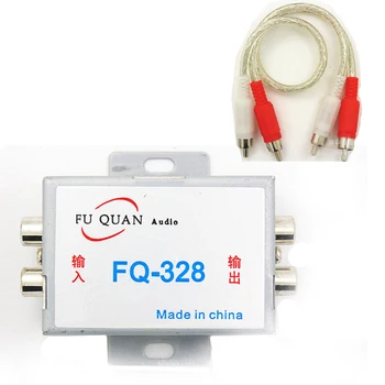 

For DVD Stereos LOOP ISOLATOR RCA Plug High Quality Noise Filter Aluminum Shell Car Audio Amplifier Amp DC 12V Vehicle