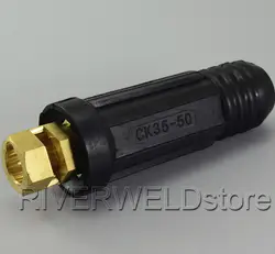 CS3550 кабель Разъем 35-50mm2 300-400A для плазменных и wig-сварочная машина