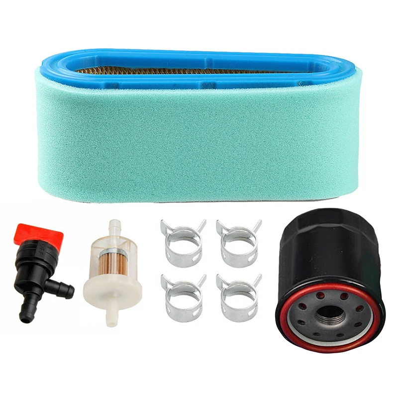 

For Tecumseh 36356 Air filter Kit OHV150 OHV155 OHV17 OHV175 Cut-off valve Fuel filter Useful Durable