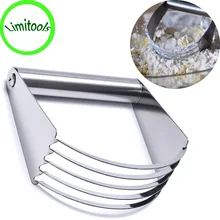 Кухня Ремесло нержавеющая сталь ручной Кондитерские блендер Maker тесто резак смеситель