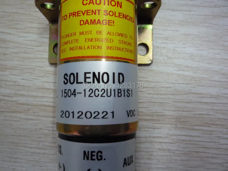Woodward Solenóide v 3 Terminais 1504-12 1504-12c2u1b1s1 12 3 Cheap Peças e acessórios do gerador