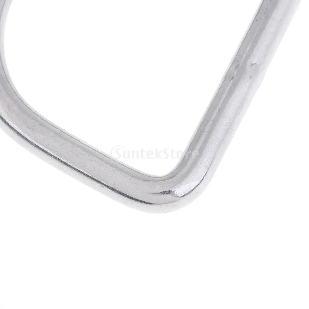 Durable 316 Stainless Steel Welded D Ring Marine Boat Yacht Fishing Rigging Gear Kit - Corrosion Resistant. Strong. Lightweight