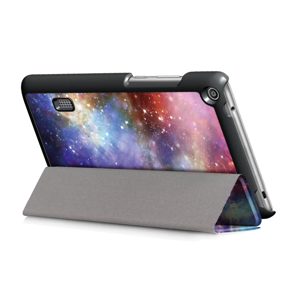 Чехол для планшета huawei Media Pad T3 7 0 (BG2 W09) версия WiFi тонкий складной PU чехол подставка