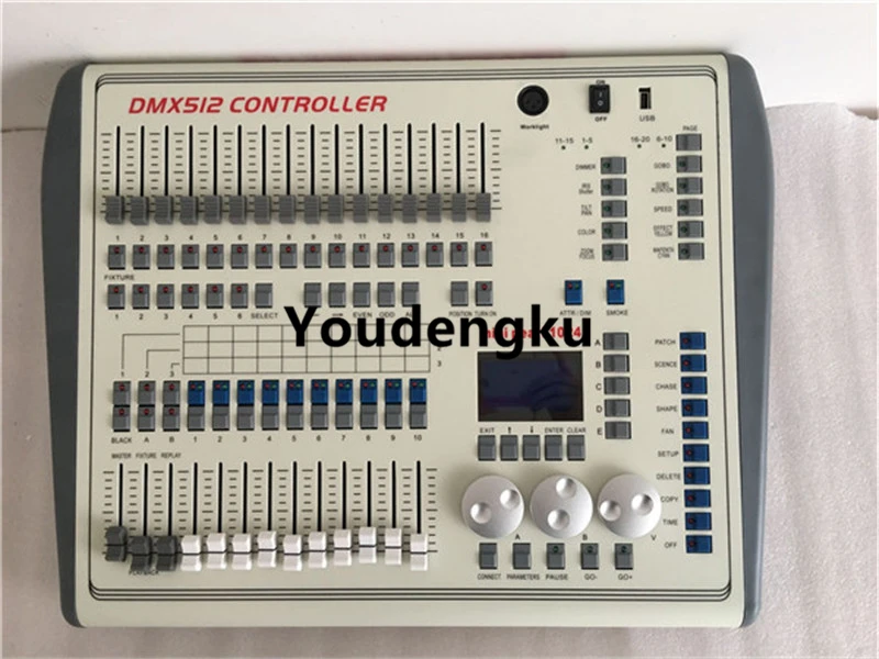 Профессиональный контроллер освещения dmx dmx512 консоль 1024 | Лампы и освещение