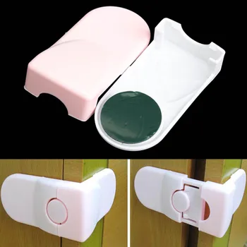 

Kids Corner Lock Plastic Children Safety Protection Wardrobe Door Cabinet Drawer Security Products S7JN