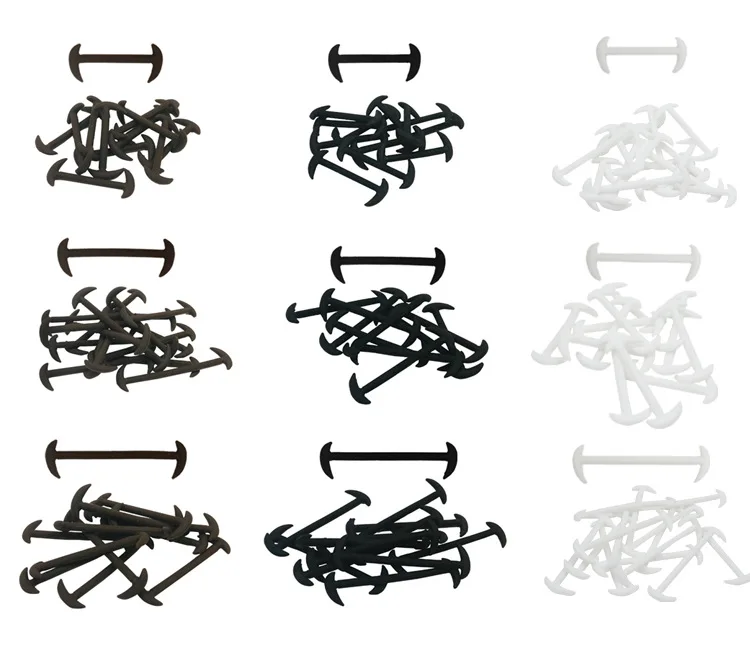 12 шт./компл. ленивые шнурки без завязок для Для мужчин Для женщин кожи; 3 цвета; шнурки из эластичного силикона; подходят Высокое качество