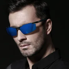 Fashion Men Aluminum Magnesium Sunglasses Polarized S Men Coating Mirror Driving Sun Glasses Male Eyewear Accessories Oculos
