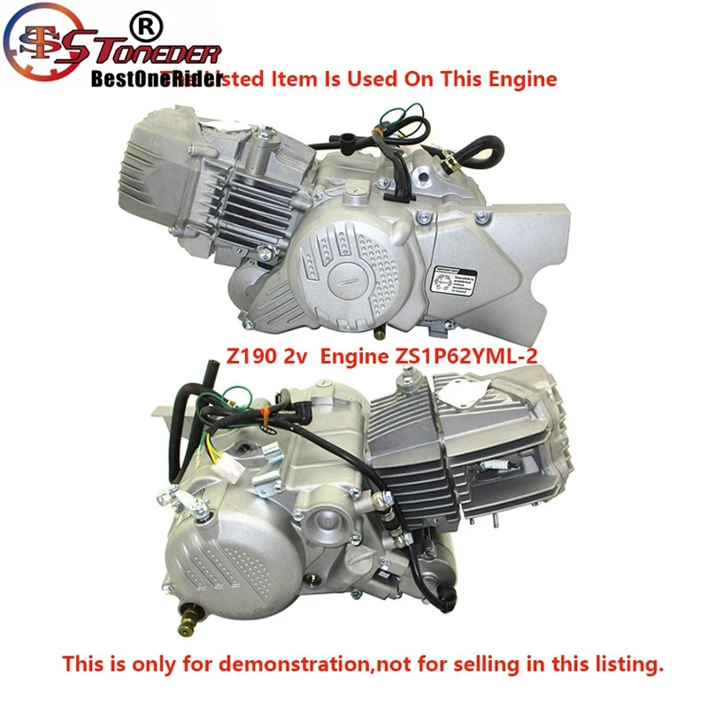 Stator для Z190 Zongshen 2 в 190cc Электрический старт Z190 двигатель с электрическим стартером ZS1P62YML-2 питбайк