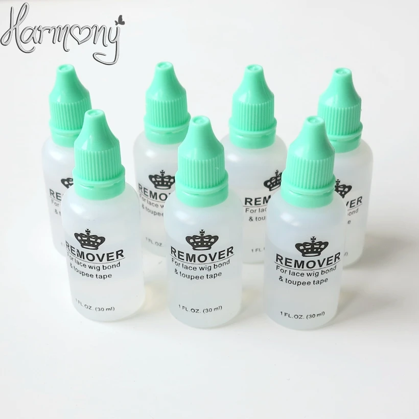 

3 bottles Professional salon use 1OZ 30ml hair glue remover for lace wig toupee skin weft tape hair extension remover