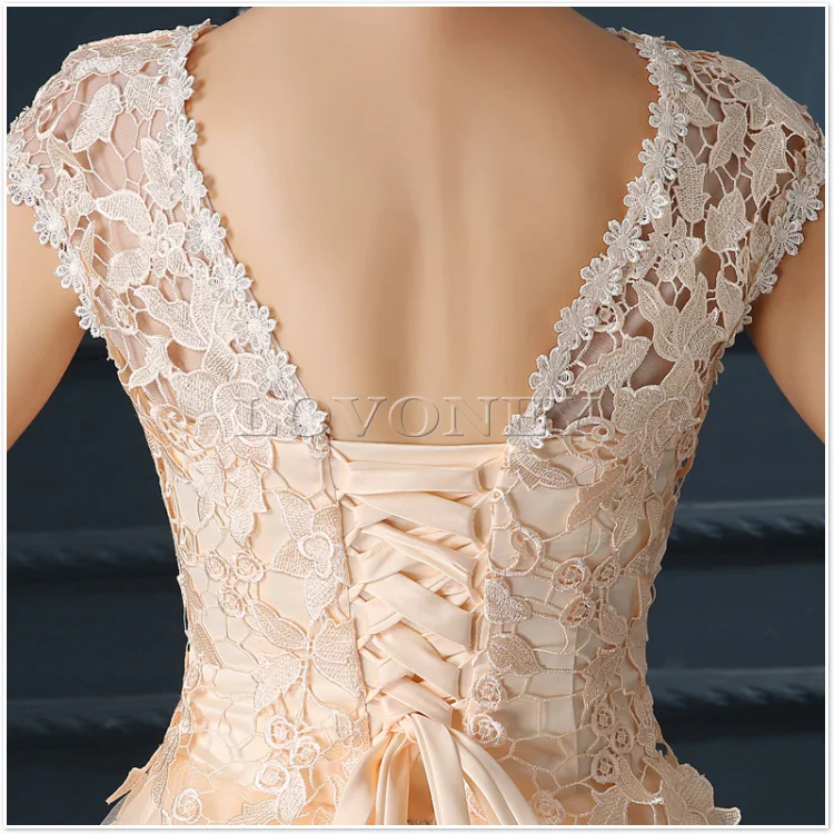 DEERVEADO T402 Short Prom Dresses Elegant A-Line Red Prom Dress Gown Formal Party Dresses Evening Gown Vestido De Festa