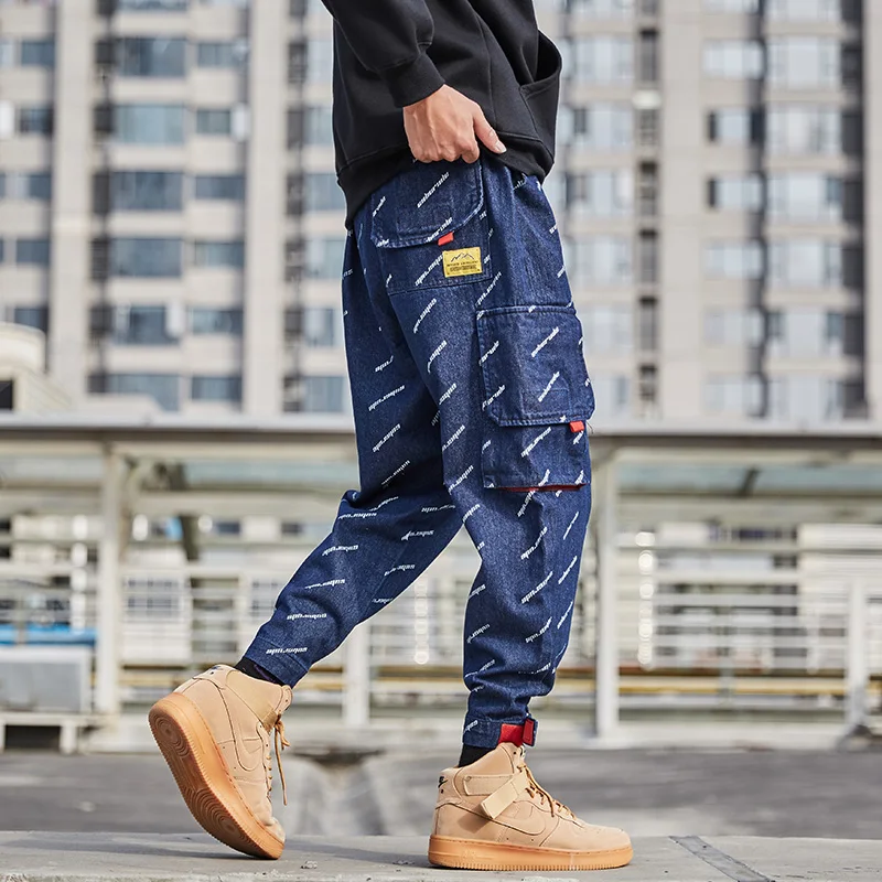European American Streetwear Fashion Men Jeans Dark Blue Loose Fit Designer Printed Jeans Men Harem Pants Hip Hop Jeans Joggers Buy At The Price Of 31 67 In Aliexpress Com Imall Com European American Streetwear Fashion Men Jeans Dark Blue Loose Fit Designer Printed Jeans Men Harem Pants Hip Hop Jeans Joggers Buy At The Price Of 31 67 In Aliexpress Com Imall Com