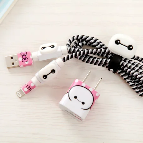 

Only Protector! For iPhone 5/6/7/8/X XS Max XR USB Cable Protective Case Charger Sleeve Data Line Protective Rope Winder Cover
