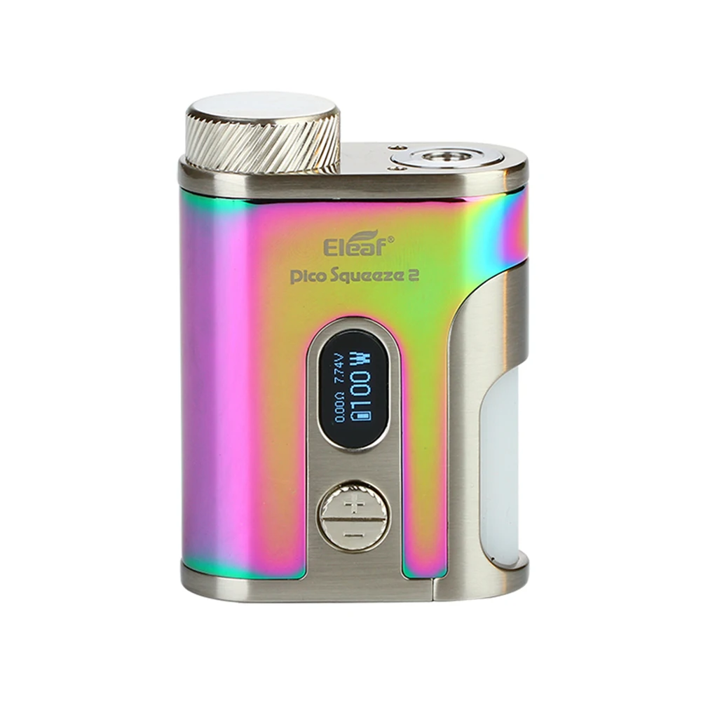 Billige Original Eleaf IStick Pico Squeeze 2 TC Squonk MOD Max 100W Ausgang   8ml Squonk Flasche Power Durch 21700 18650 batterie Vape Box Mod