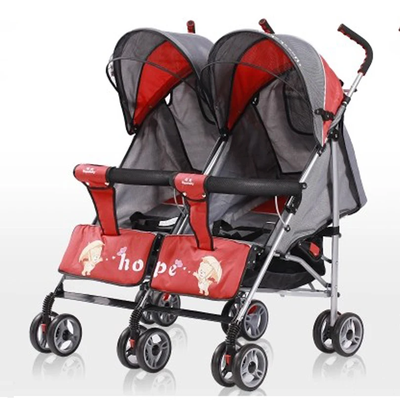 Baby Stroller for twins Direct sale Double twins baby light cart double