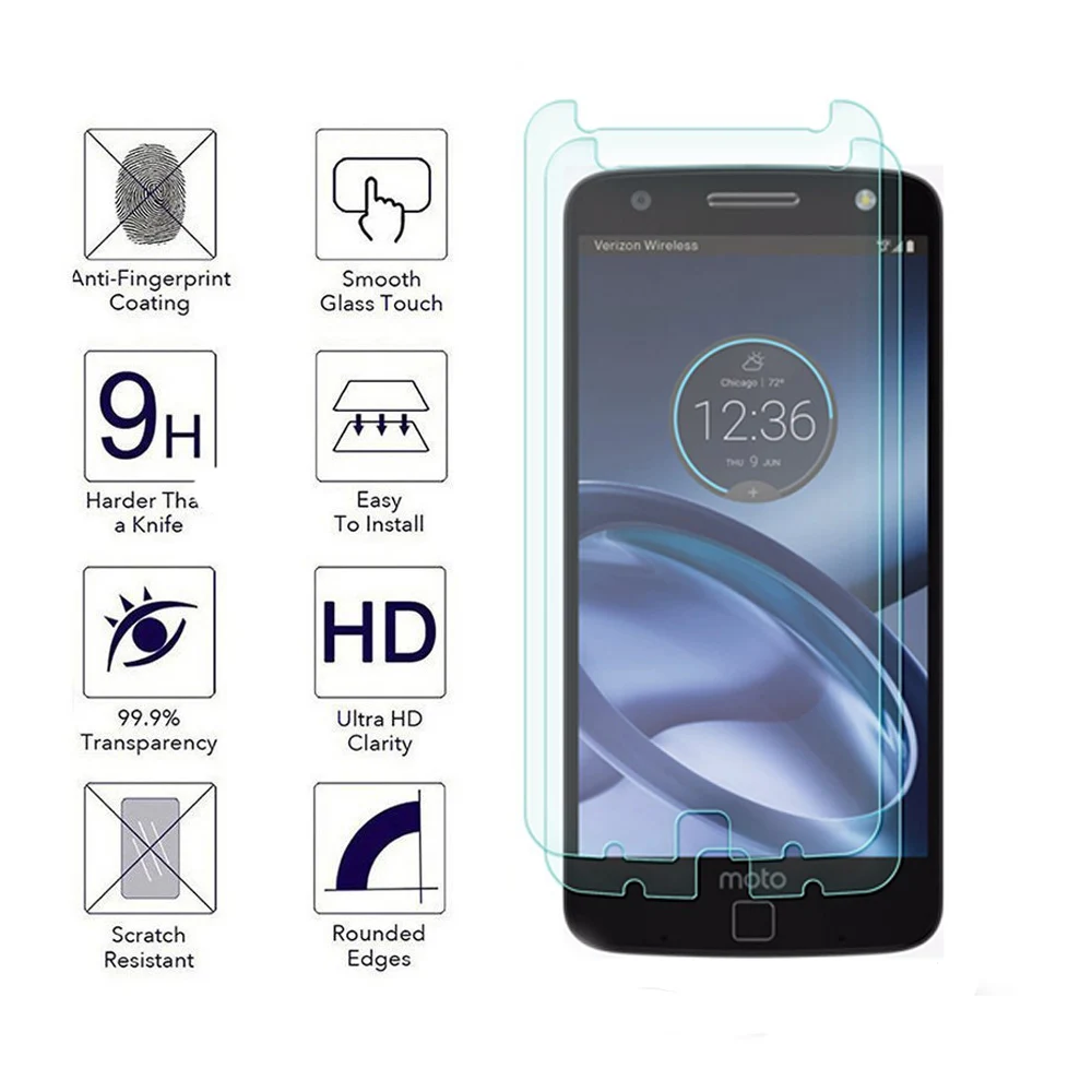 Для Motorola Moto Z Play /Z Droid прозрачный силиконовый чехол из ТПУ мягкий 0 3 мм 2.5D