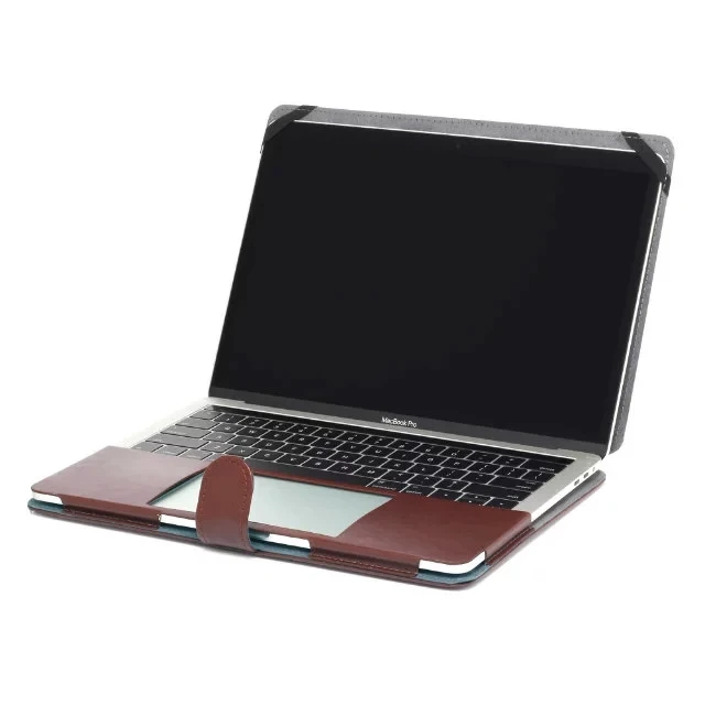 Бизнес кобура pu кожаный чехол сумка для Apple MacBook Air Pro retina 11 12 13 15' Pro 13 15 дюймов с сенсорной панелью
