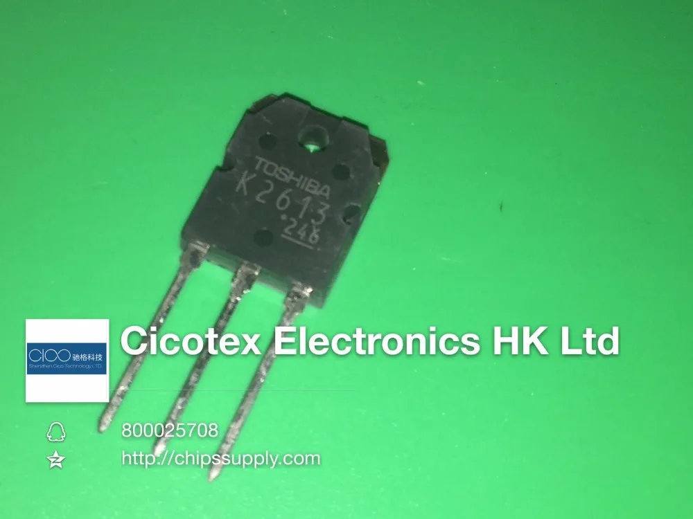 5 шт./лот 2SK2613 K2613 2613 TO-3P TO-247 MOSFET Silicon N Channel MOS Тип импульсного регулятора приложения