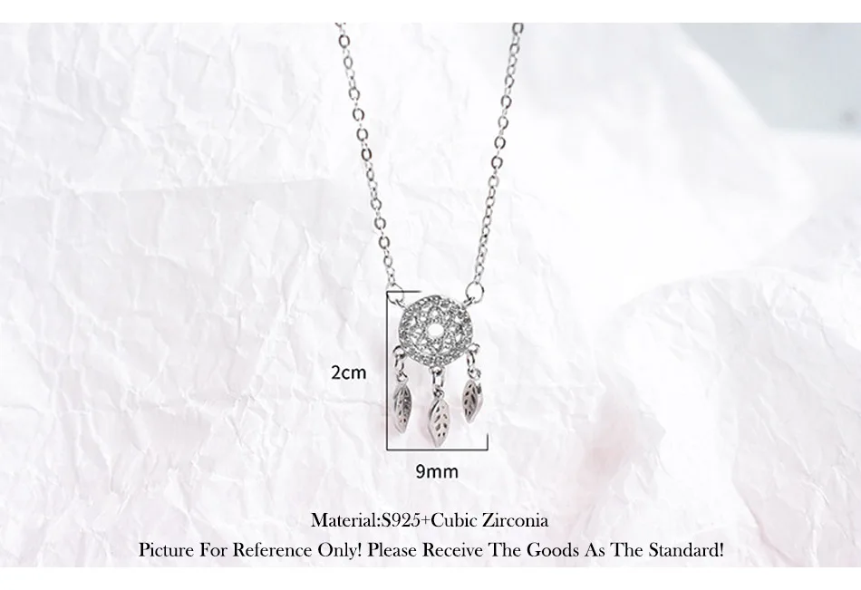 21Dreamcatcher Necklace Dream Catcher With Feathers Women'S Bohemian Jewelry