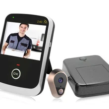 Новое поступление года 3.5 дюймов Беспроводной видео глазок w/t фотографировать, 170 градусов угол, 200 метров Беспроводной расстояние