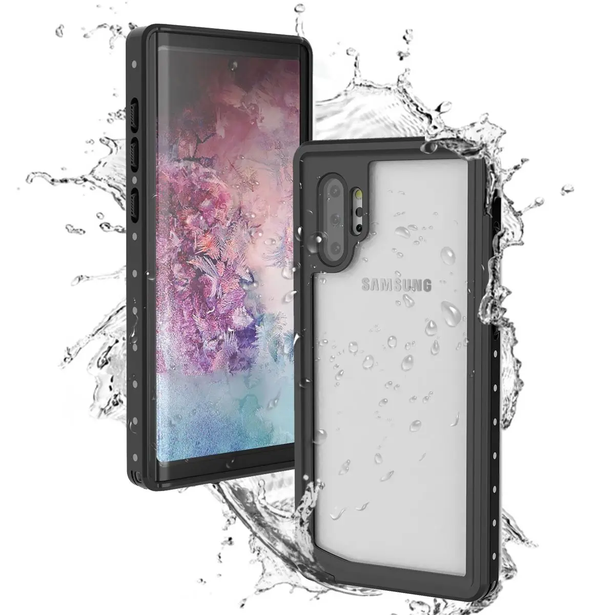 For Samsung Galaxy Note 10 Plus Case Ip68 Waterproof 360 Degree Protection Shockproof Shell Underwater | Мобильные телефоны и