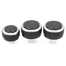 Ручка кондиционера для автомобиля, регулятор нагрева кондиционера для Volkswagenjetta MK5 passat B6 для Skoda Octavia A5 A7