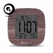 Digoo DG-C1 C1 Multifunctional Electronical Digital Alarm Clock Temperature Thermometer Weather Station Senor Clock Backlit LCD